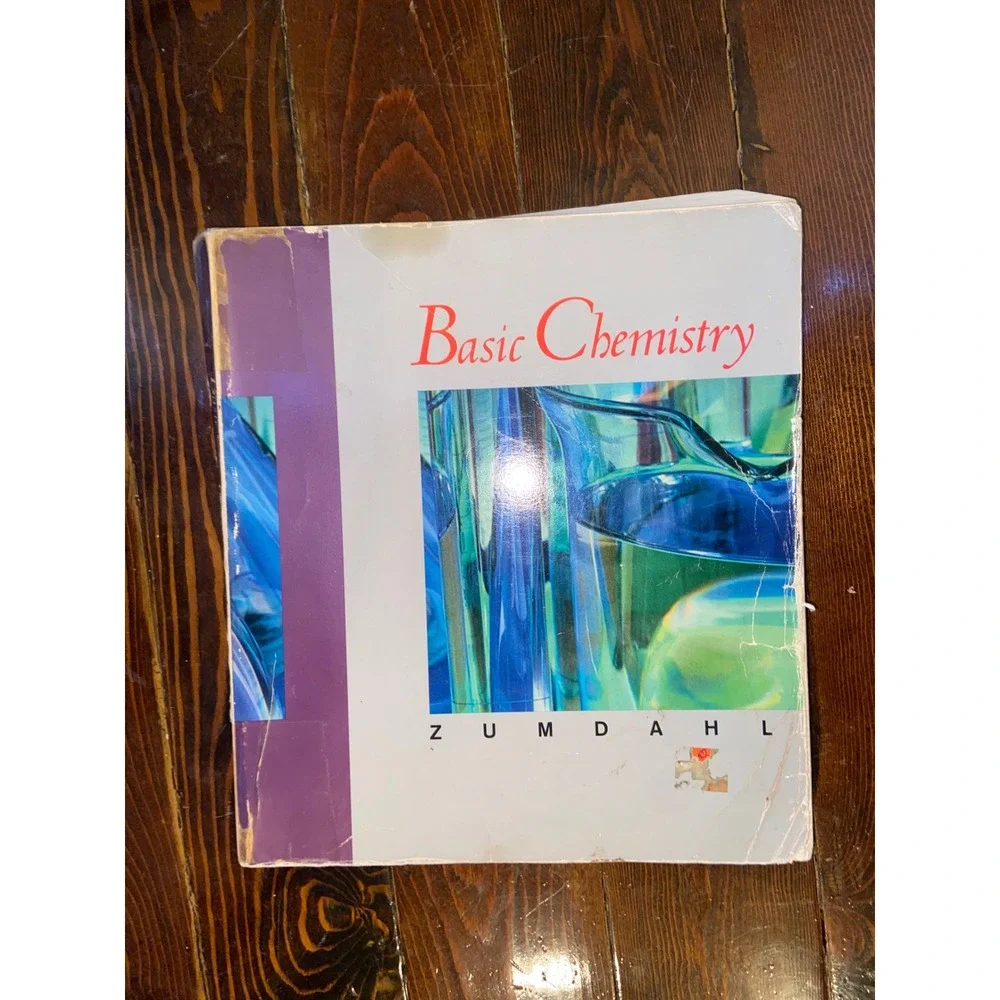 Basic Chemistry Steven Zumdahl 1991‎ Softcover Textbook ISBN 0669269336